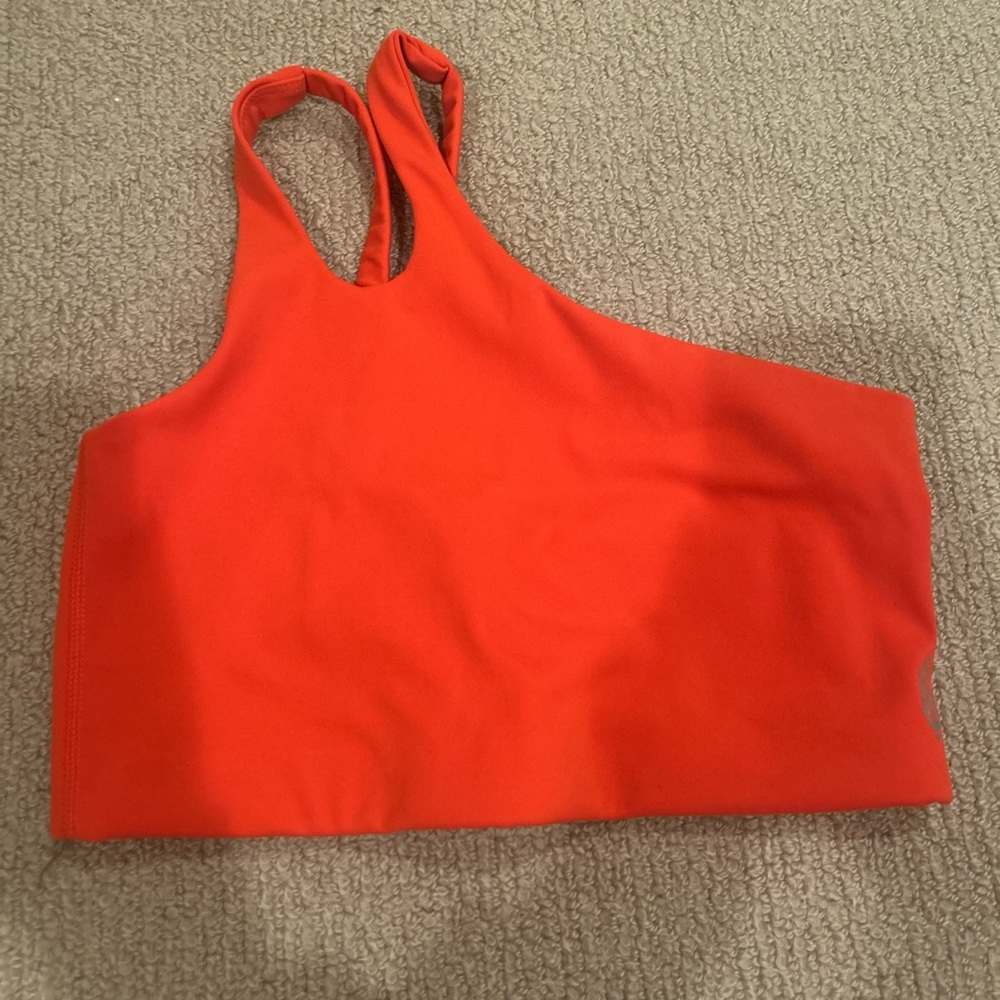 FP Movement by Free People Orange Asymmetrical Top